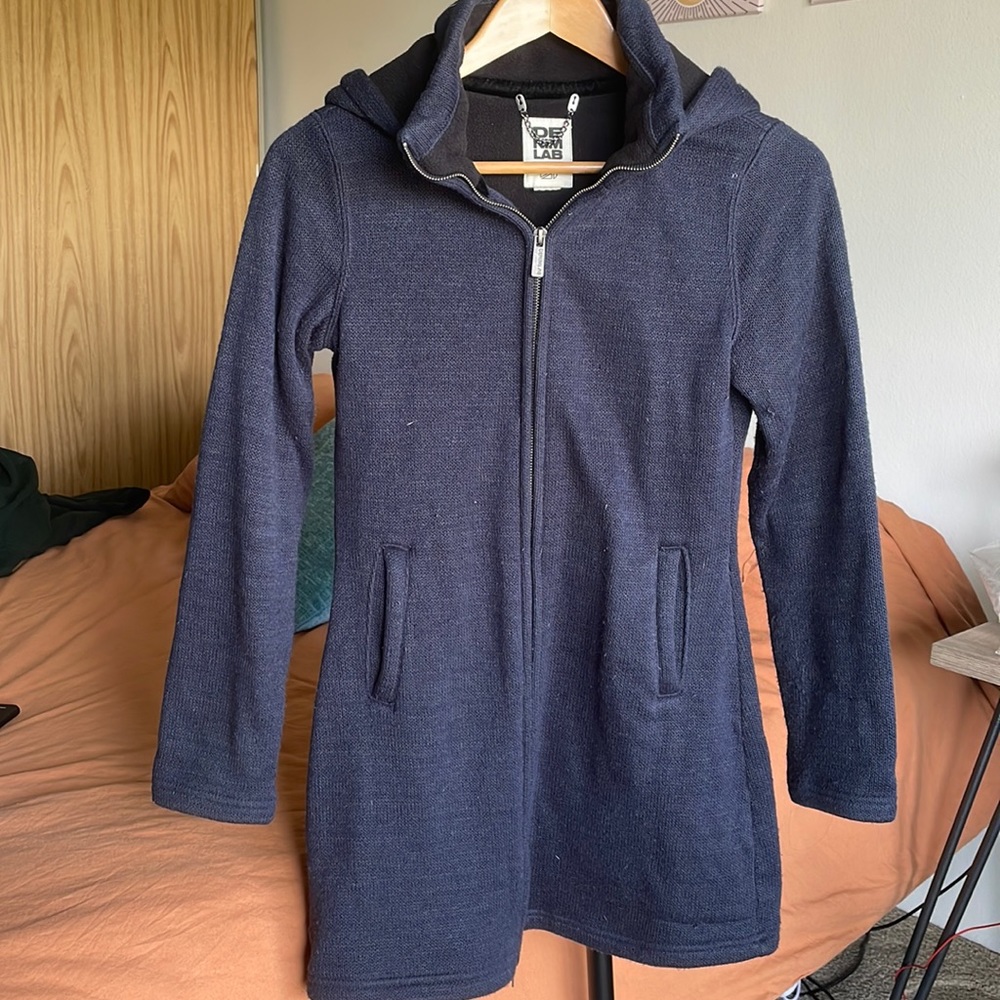 Dark blue long Jacket